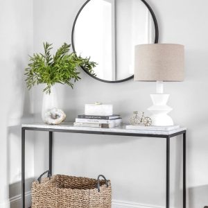 console avec miroir